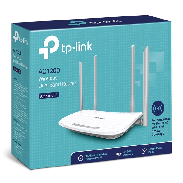 PHÁT WIFI TPLINK AC1200 TỐC ĐỘ CAO 2 BĂNG TẦN KÉP XUYÊN TƯỜNG