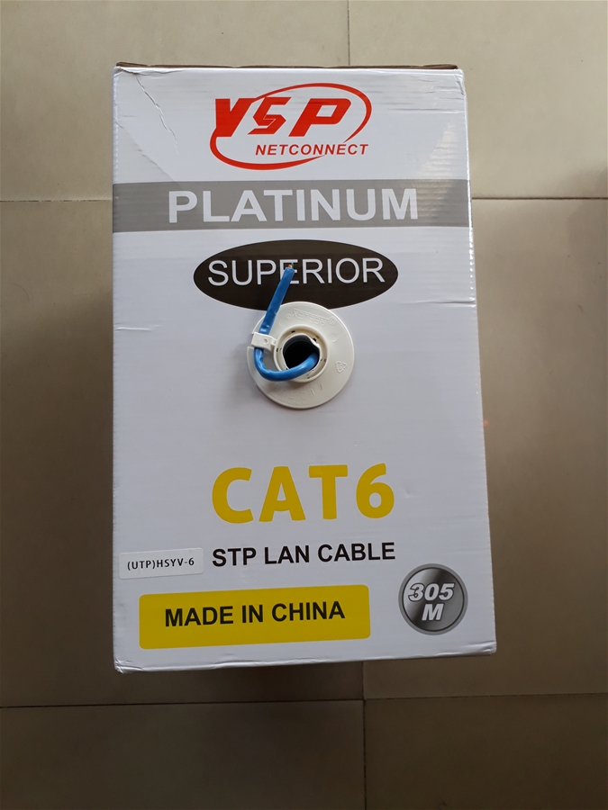 Cáp mạng VSP PLATINUM CAT 6