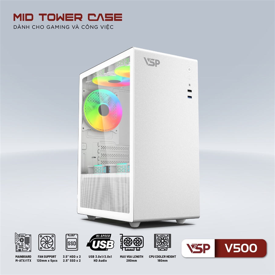 Case VSP V500 (White)