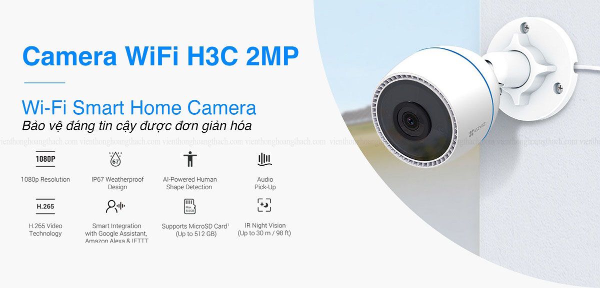 Camera EZVIZ H3C 1080MP, Color