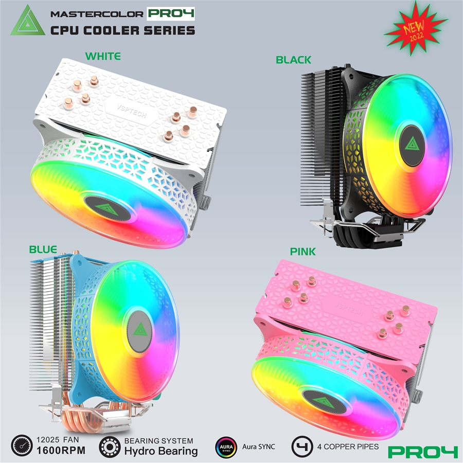 Quạt CPU Master Color PRO4