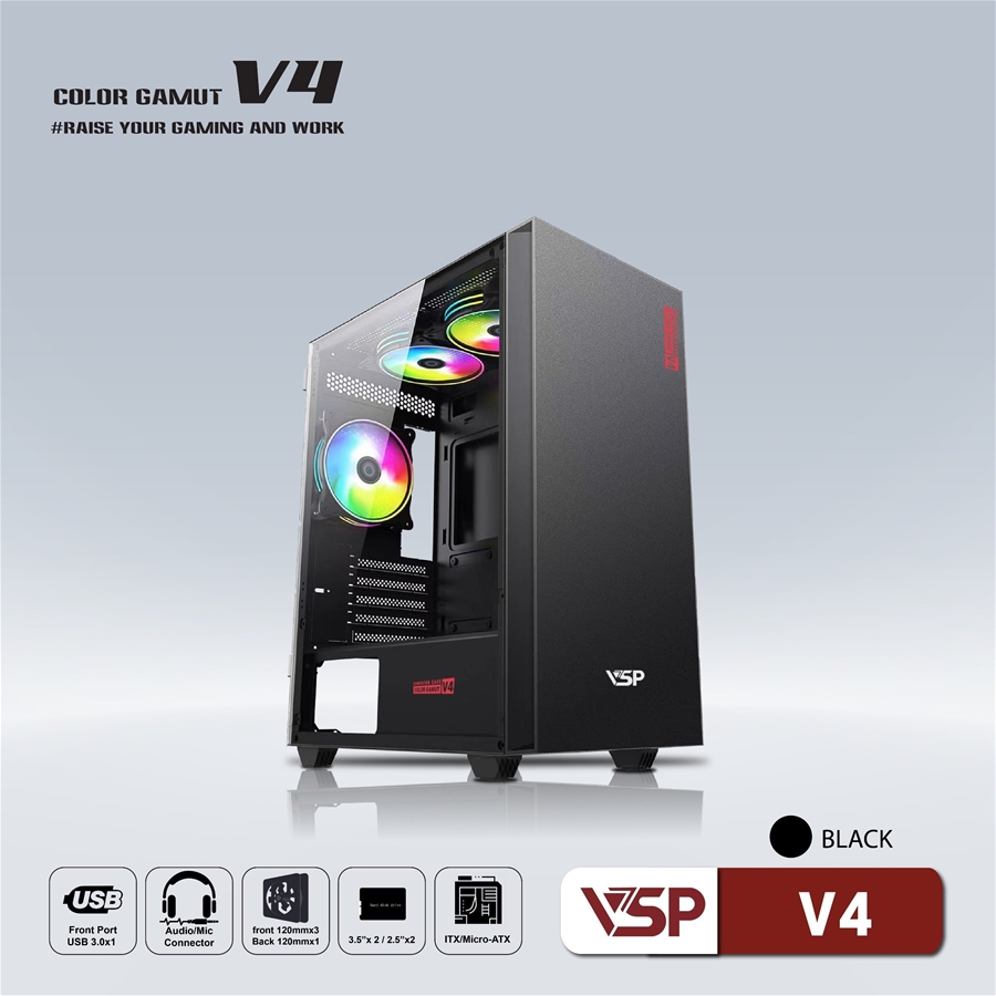 Case VSP V4 (Black)