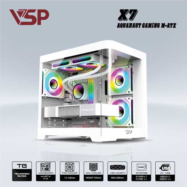 Case VSP X7 (White)